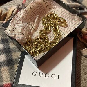 Gucci Bold Gold Necklace